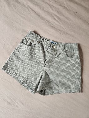 Next Issue Y2K Gingham Plaid Shorts - Size 11